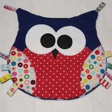 Knistereule - Schmusetuch für