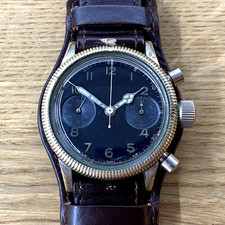 [251] - Tutima - Glashütte UROFA 59 / Fliegerchronograph / Fliegeruhr / Uhr WWII