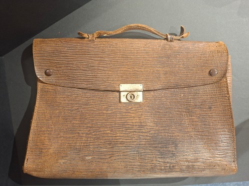 Vintage aktentasche aus leder - vintage,