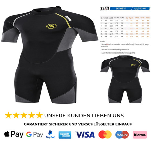 Herren taucheranzug neopren - taucheranzug,