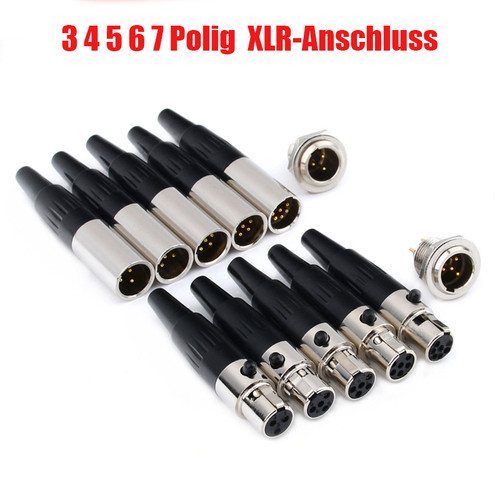 7 polig mini xlr - 3,