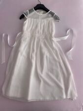 Weise Bian Corella Festliches Kleid 134 weiß creme Kommunion Mädchen midi Fest