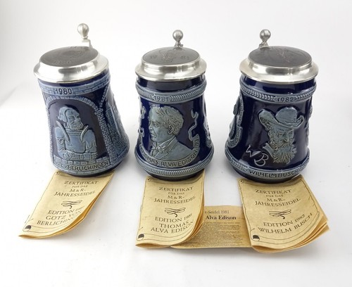 3 stück jahresseidel - ,