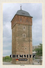 Holzschild 18x12 cm Chemnitz