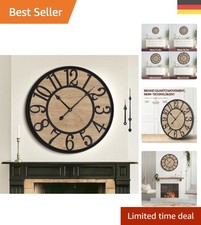 Schlichte Lautlose Wanduhr