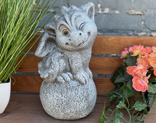 Frostfeste steinfigur drache - frostfeste,