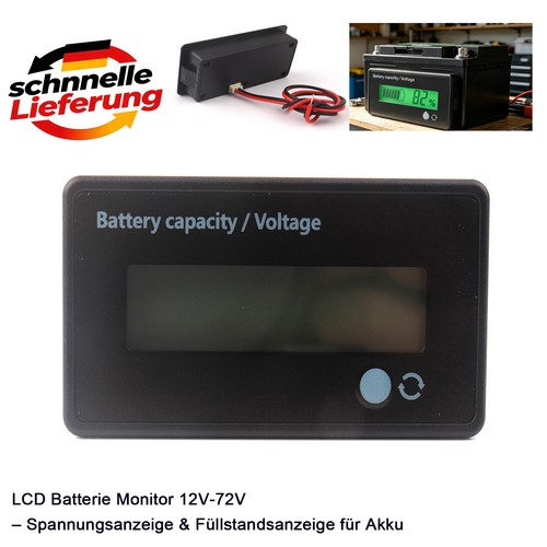 Lcd batterie monitor - lcd,