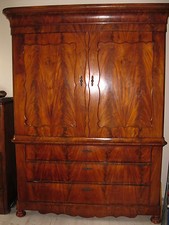  antiker XXL Büroschrank Dielenschrank Schrank  Wohnzimmerschrank f.Fernseher