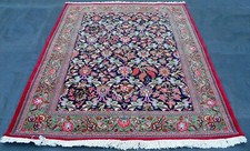 Orient Brücke handgeknüpft exlusiver Perserteppich Ghom Kork  200 x 140 cm NEU