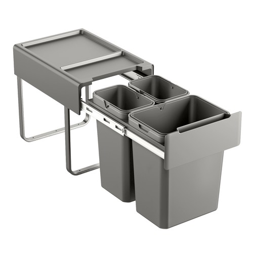 Einbaumülleimer 40l - einbaumülleimer,