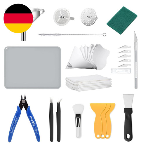 Resin drucker werkzeug kit - 3d,