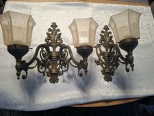 Sehr schöne alte Wandleuchten