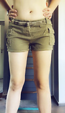 SuperDry Regiment Japan Cargo Shorts Gr. L olivgrün Taschen Sammler Liebhaber