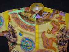 Versace seidenhemd silk - versace, seidenhemd+silk