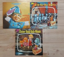 Augsburger Puppenkiste 3 x Schallplatten Top!