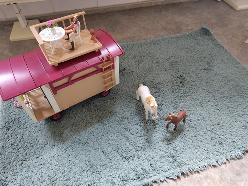 Schleich horst club wohnwagen - schleich, wohnwagen-