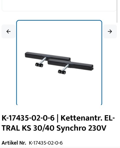 Kettenantrieb eltral ks - kettenantrieb,