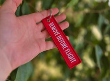 REMOVE BEFORE FLIGHT