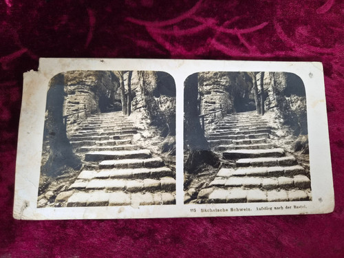 Altes historische stereoscop - altes,