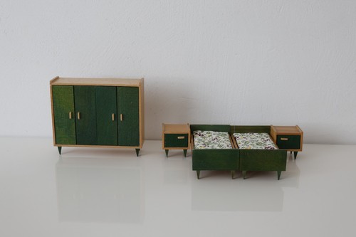 Alte puppenmöbel schlafzimmer - puppenmöbel,
