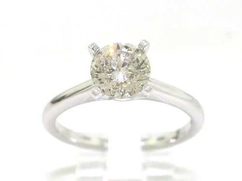 Solitär brillant ring 585 - ring,