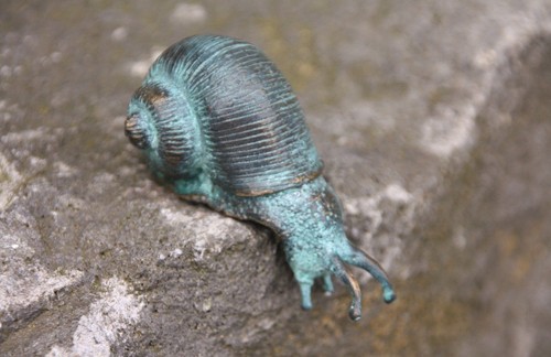 Bronze schnecke schnecken - bronze,
