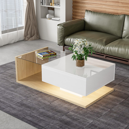 Couchtisch mit schubladen - couchtisch,