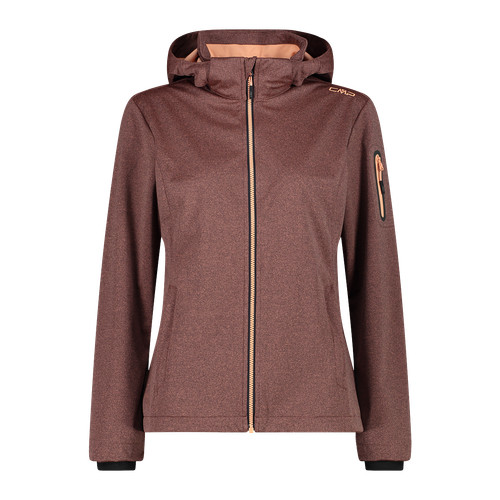 Woman jacket zip - woman, hood