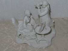 Porzellan Figur Weißporzellan