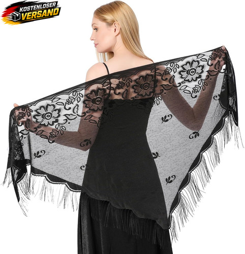 Damen spitze stola - damen,
