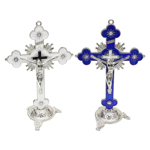 Kruzifix und standfigur - und, jesus