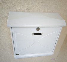 Burg Wächter Briefkasten inkl. Zeitungsfach weiss