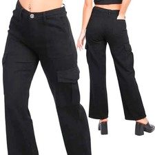 Damen Hose Cargohose High