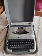 ERIKA Reiseschreibmaschine, Erika Schreibmaschine VINTAGE 50er mit Koffer