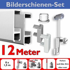 12m Komplett Set Bilderschiene