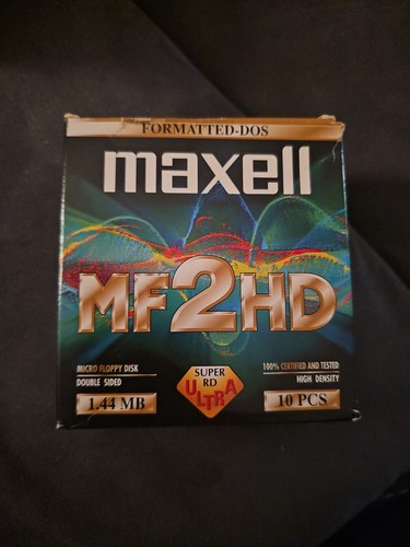 Maxell mf2hd disketten super - maxell,
