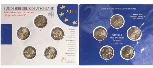 Brd euro gedenkmünzenset - 2,