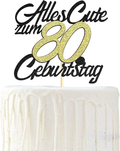 Stück geburtstag - stück, 80.geburtstag