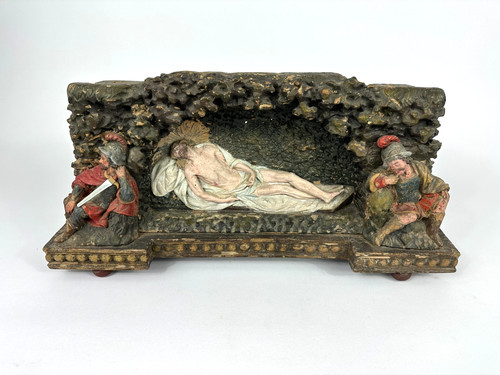 Antikes relief christus - antikes,