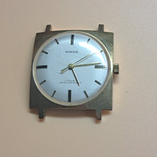 Vintage mechanische uhr anker - uhr,