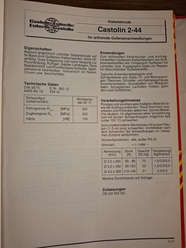 Verkaufe elektroden castolin - verkaufe,