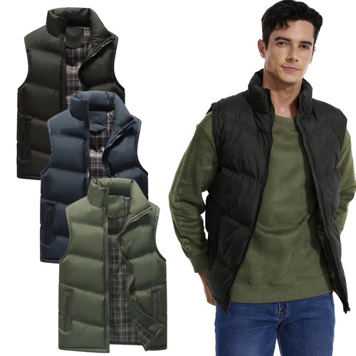 Herren weste jacke steppweste - weste,