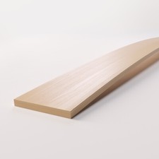 FEDERHOLZLEISTEN ERSATZ SET  mit Stärke (Höhe) 0,8 cm/Breite 5,3 cm  aus Buche