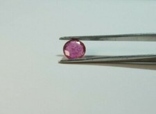 Turmalin roter rosa - in, runder