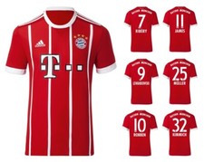 Trikot Kinder Adidas FC Bayern München 2017-2018 Home I Heim FCB + Spielernummer