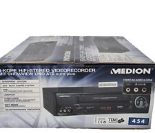 VHS MEDION UNBENUTZT 1 Jahr Garantie Videorecorder RARITÄT UNGEÖFFNET