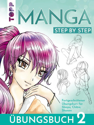 Manga step übungsbuch - manga,