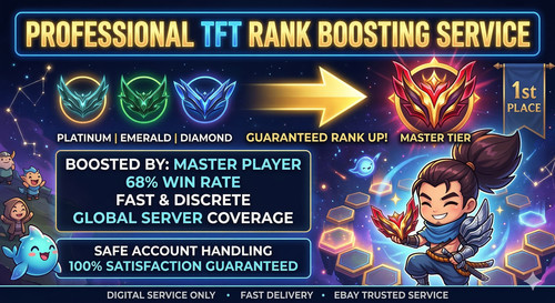 Tft rank coaching boosting - tft,
