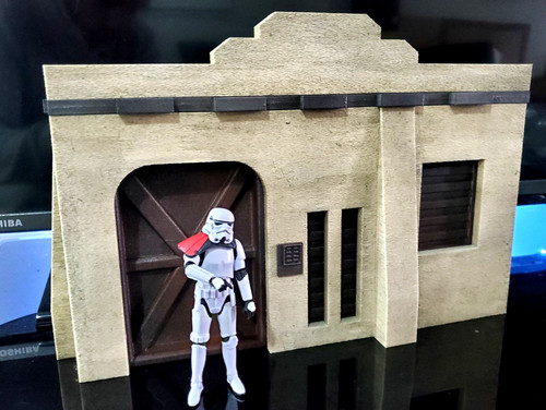 Star wars tatooine diorama - star,