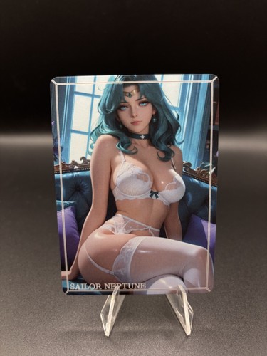Sailor neptune waifu card - neptune, tcg